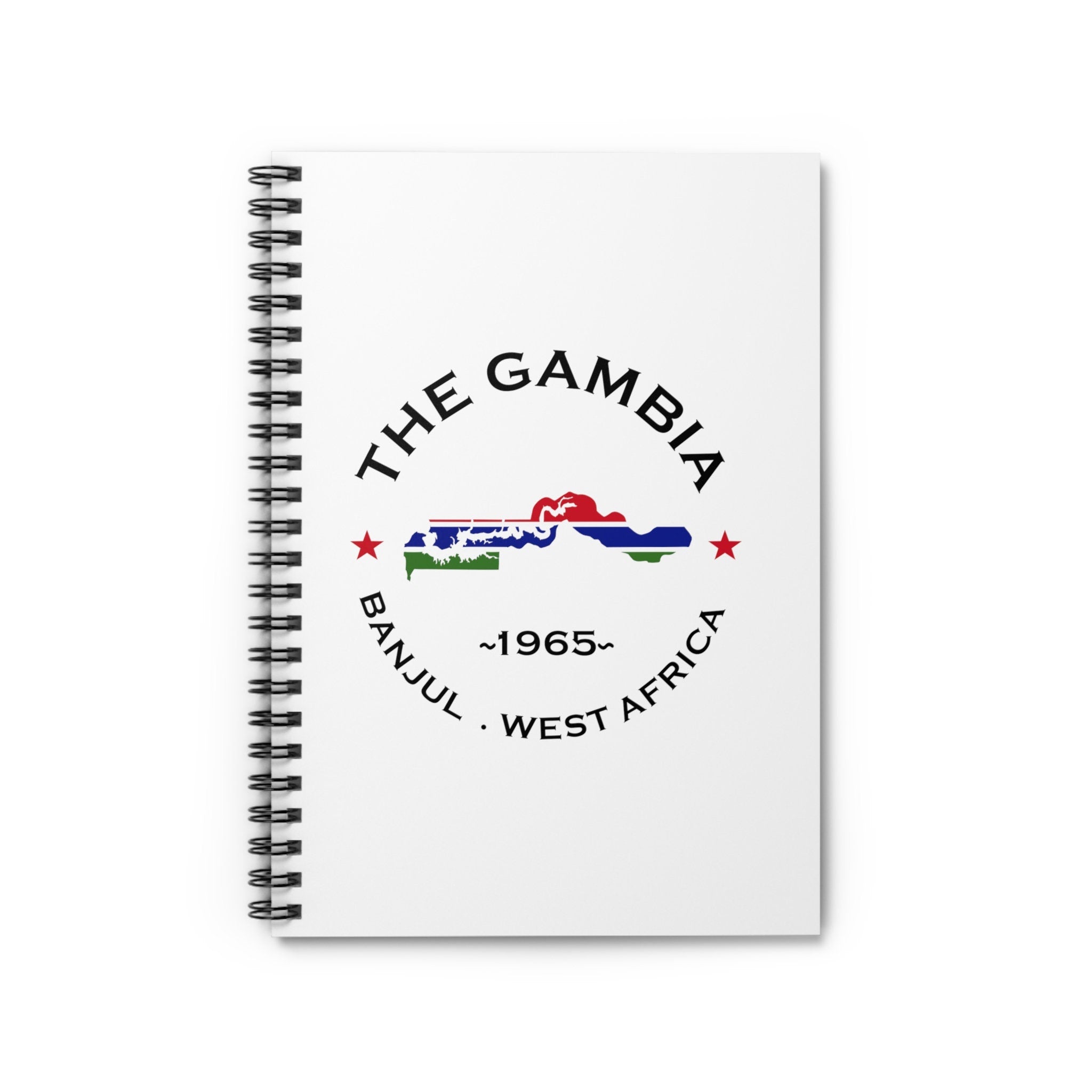 Gambia Spiral Notebook